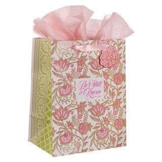 BOLSA DE REGALO: BE STILL & KNOW