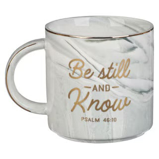 TAZA MARMOLEADA: QUÉDATE QUIETO