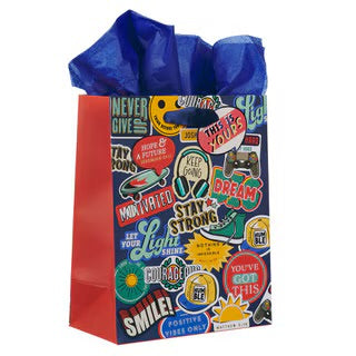 BOLSA DE REGALO: STAY STRONG KID