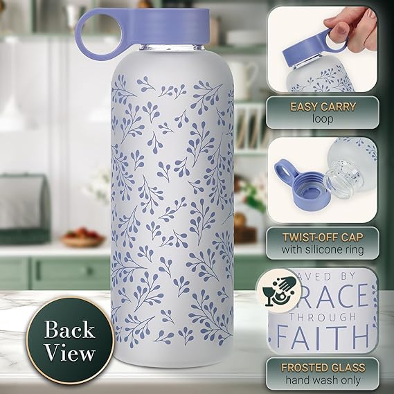 BOTELLA DE CRISTAL: SAVED BY GRACE