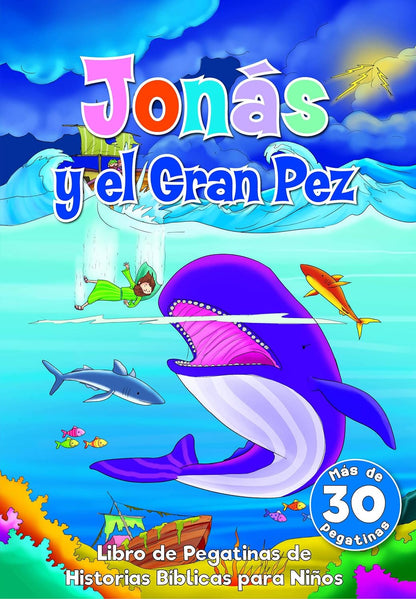 LIBRO DE PEGATINAS: JONÁS Y EL GRAN PEZ