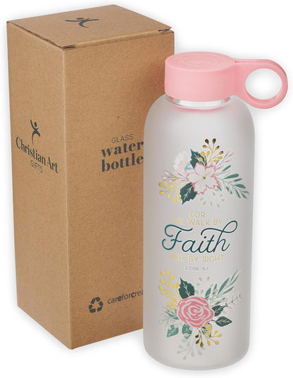 BOTELLA DE CRISTAL: WALK BY FAITH