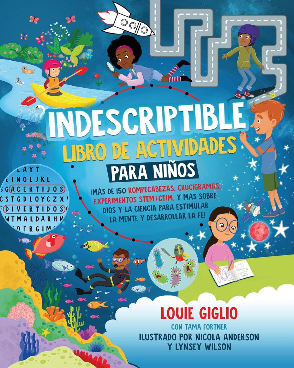 INDESCRIPTIBLE: LIBRO DE ACTIVIDADES PARA NIÑOS