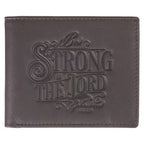 BILLETERA:  : BE STRONG IN THE LORD"