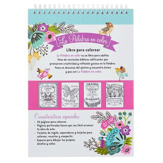 LIBRO DE COLOREAR: LA PALABRA EN COLOR