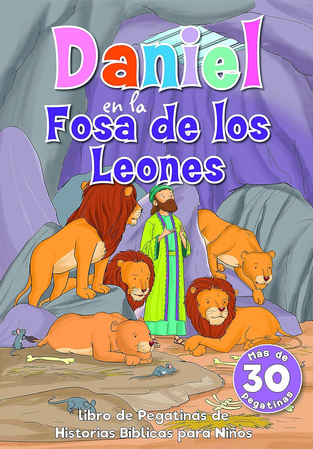 LIBRO DE PEGATINAS: DANIEL EN LA FOSA DE LOS LEONES