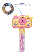 JUEGO 3 EN 1: CÁMARA, PROYECTOR, BURBUJAS
