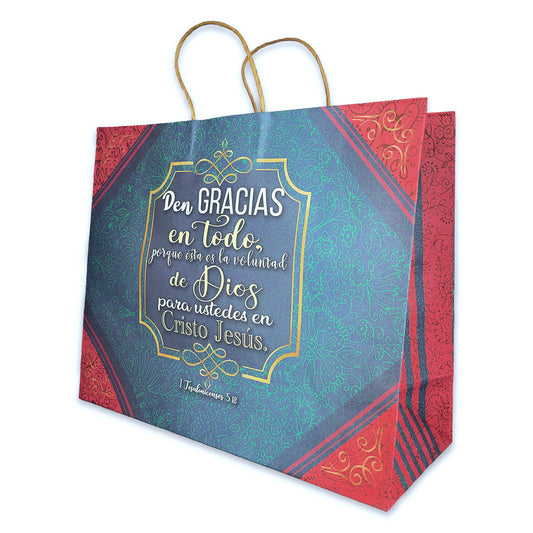 BOLSA DE REGALO: DEN GRACIAS - 1 TES. 5:18