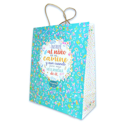 BOLSA DE REGALO: INSTRUYE AL NIÑO - PROV. 22:6
