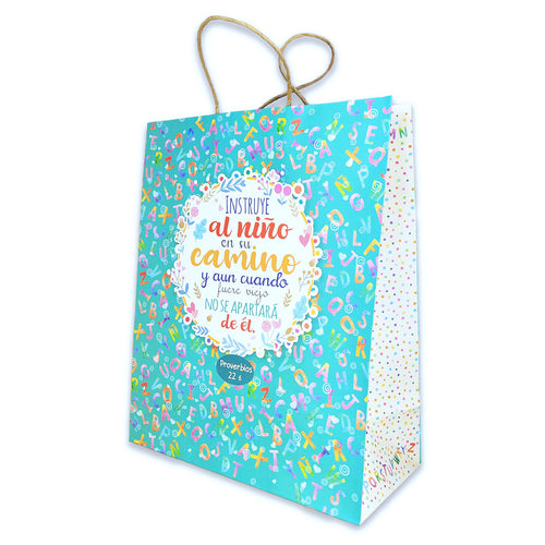BOLSA DE REGALO: INSTRUYE AL NIÑO - PROV. 22:6