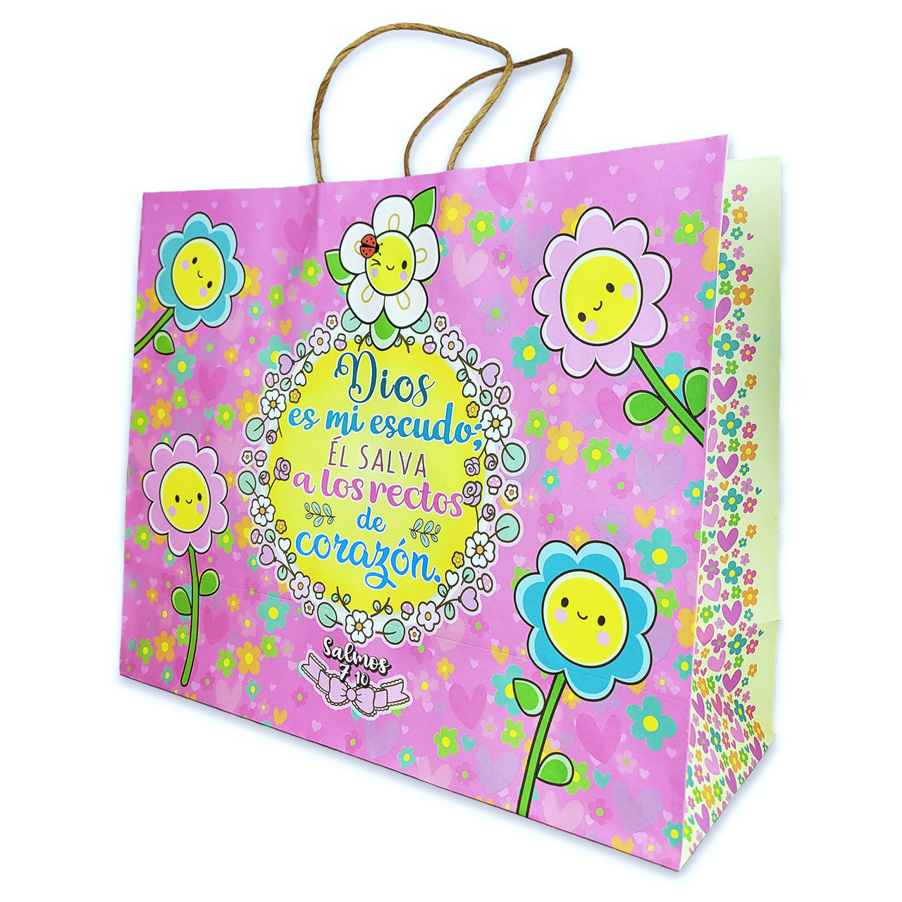 BOLSA DE REGALO: DIOS ES MI ESCUDO - SALMOS 7:10