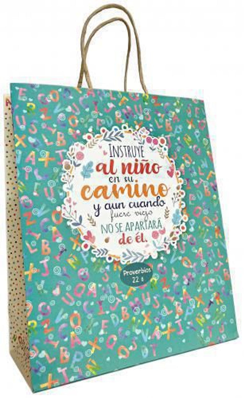 BOLSA DE REGALO: INSTRUYE AL NIÑO - PROV. 22:6