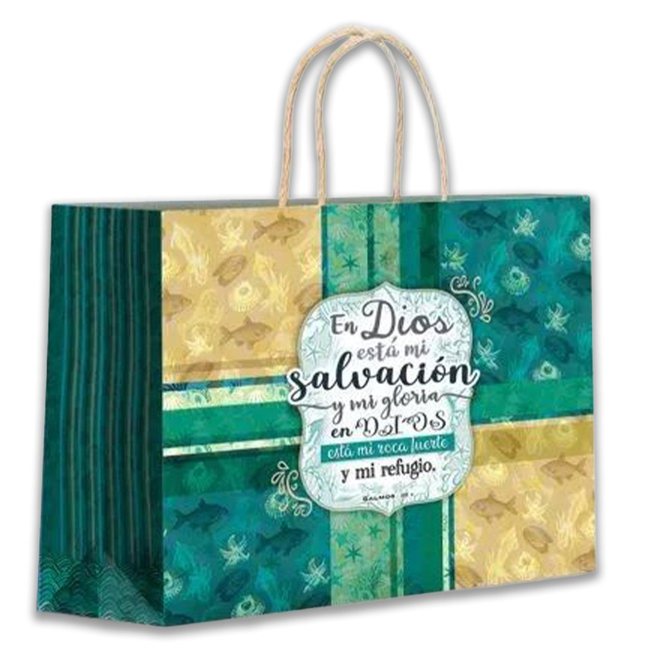 BOLSA DE REGALO: EN DIOS ESTÁ MI SALVACIÓN - SALMOS 62:7