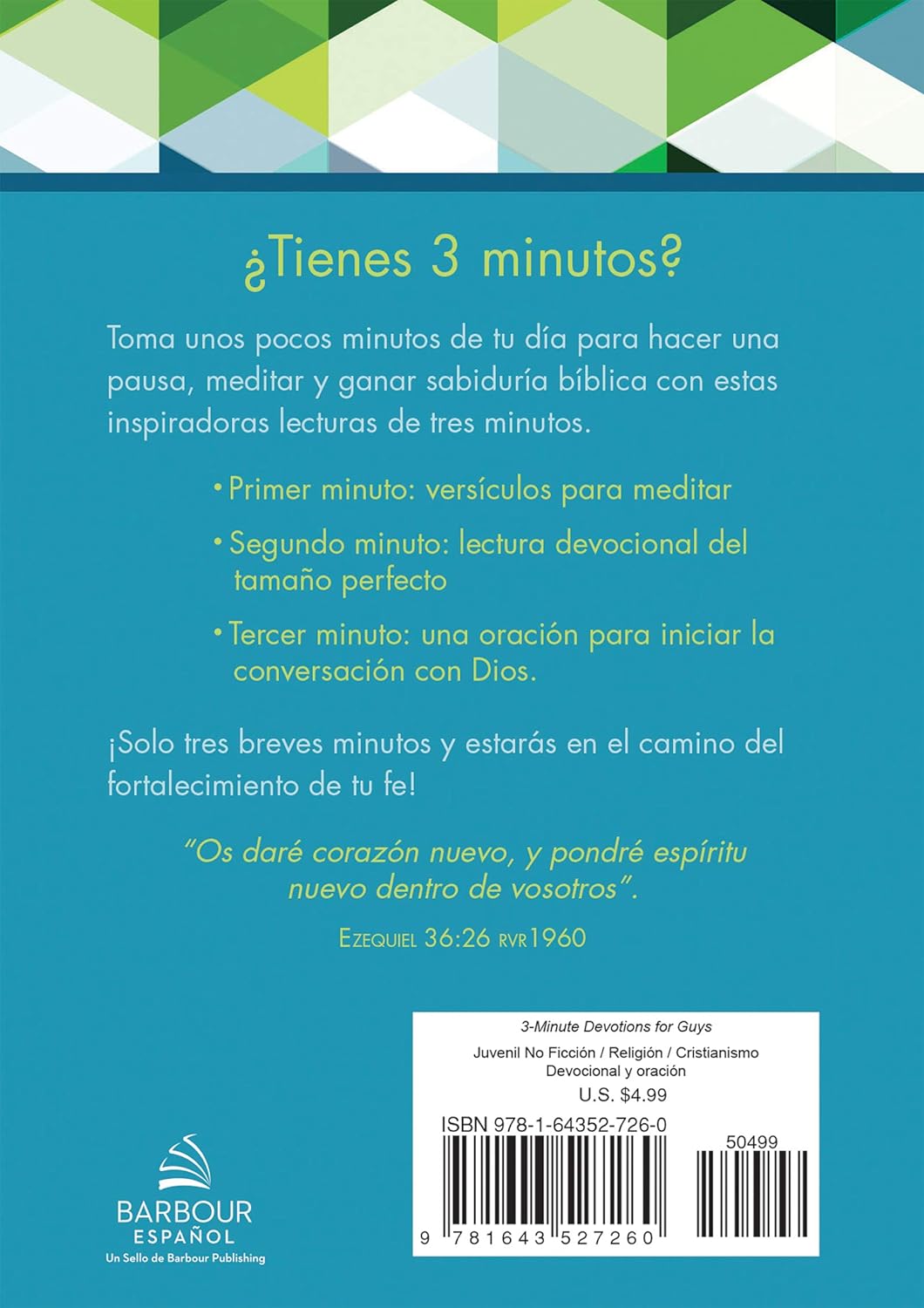 DEVOCIONALES DE 3 MINUTOS PARA CHICOS