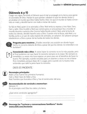 LA BIBLIA EN UN AÑO PARA NIÑOS