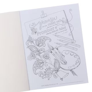 LIBRO DE COLOREAR: COLOR THE PROMISES OF GOD
