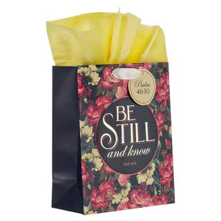 BOLSA DE REGALO: BE STILL AND KNOW
