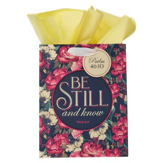 BOLSA DE REGALO: BE STILL AND KNOW