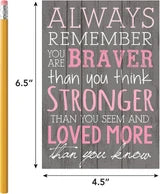 CUADRO DECORATIVO: ALWAYS REMEMBER”