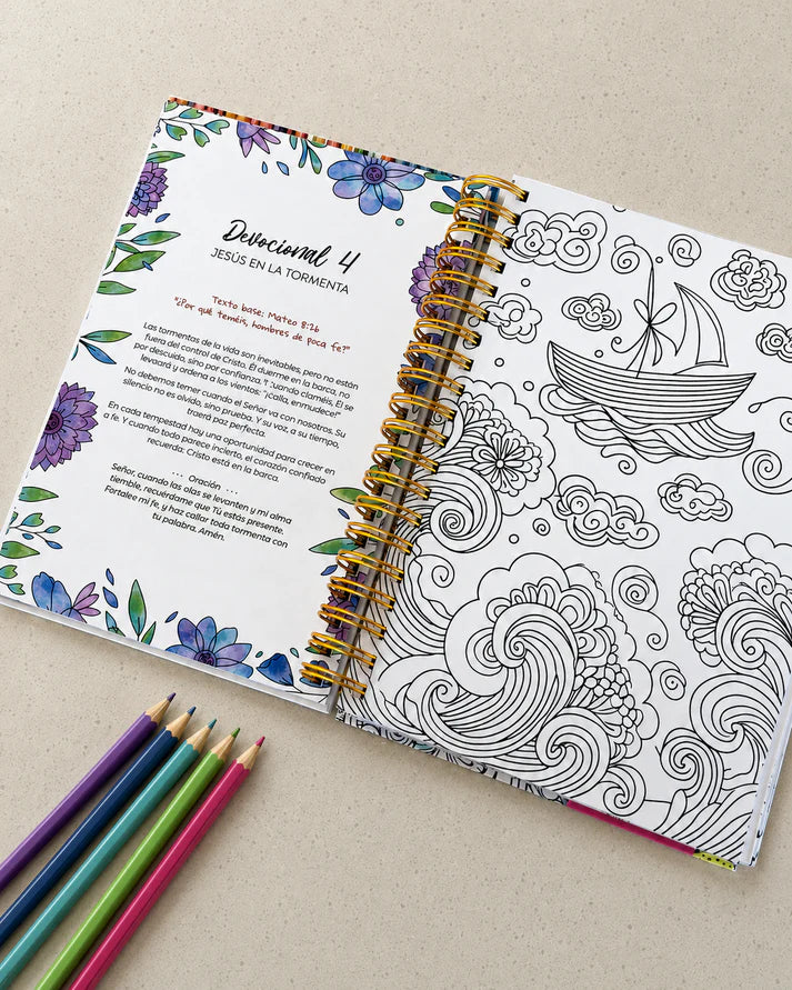 COLECCION: 100 DEVOCIONALES PARA COLOREAR