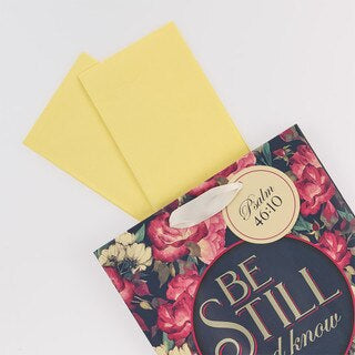 BOLSA DE REGALO: BE STILL AND KNOW