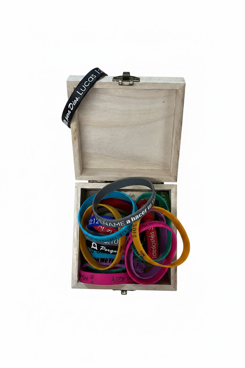 PULSERAS DE SILICONA