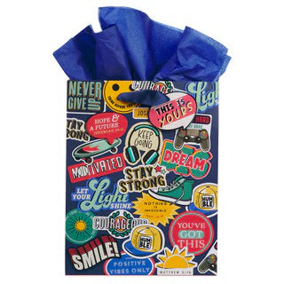 BOLSA DE REGALO: STAY STRONG KID
