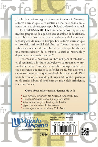 DEFENSA DE LA FE
