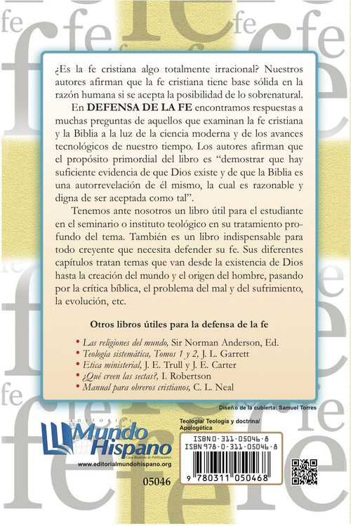 DEFENSA DE LA FE