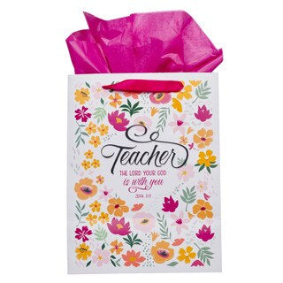 BOLSA DE REGALO: TEACH ENCOURAGE INSPIRE