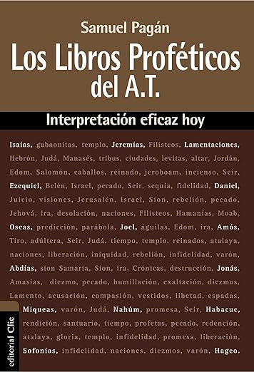 LOS LIBROS PROFÉTICOS DEL A.T.