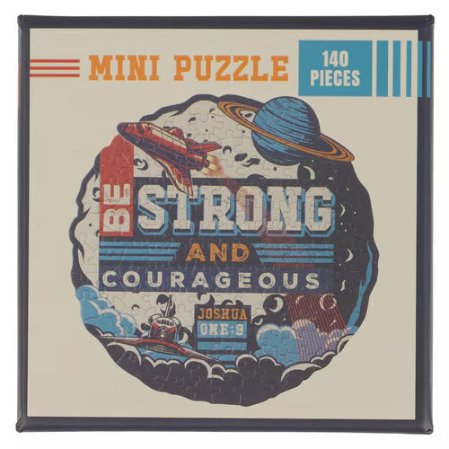 ROMPECABEZAS 140 PC.: BE STRONG AND COURAGEOUS