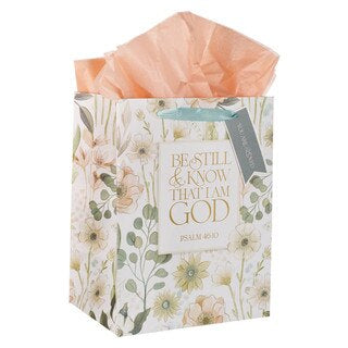 BOLSA DE REGALO: BE STILL & KNOW THAT I AM GOD