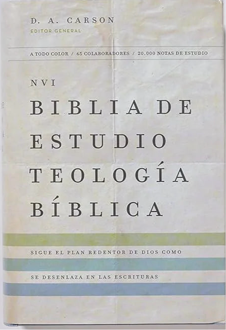 NVI: BIBLIA DE ESTUDIO TEOLOGÍA BÍBLICA