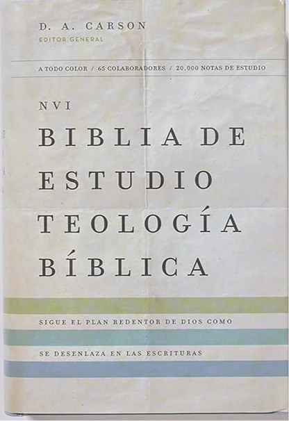 NVI: BIBLIA DE ESTUDIO TEOLOGÍA BÍBLICA