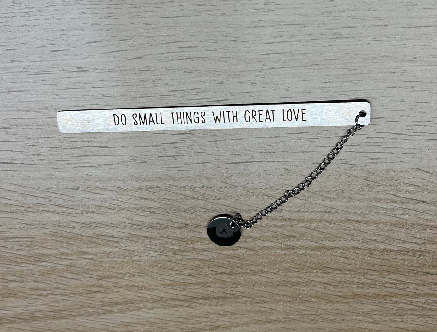 MARCA PÁGINAS: DO SMALL THINGS WITH GREAT LOVE