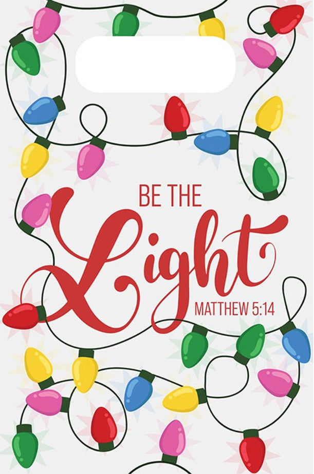 BOLSA PEQUEÑA: BE THE LIGHT
