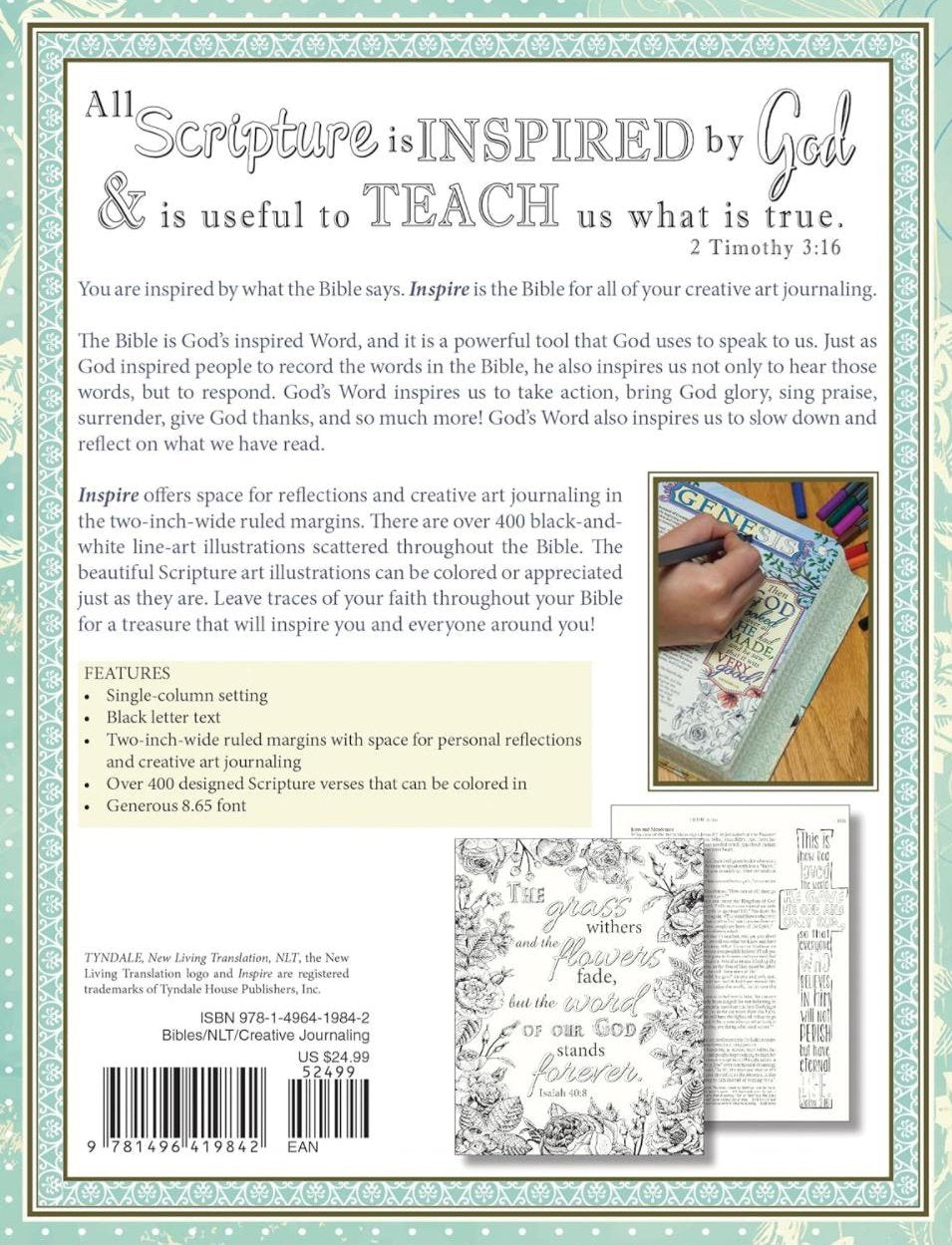 NLT: INSPIRE BIBLE