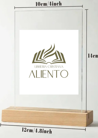 PLACA DE ACRÍLICO