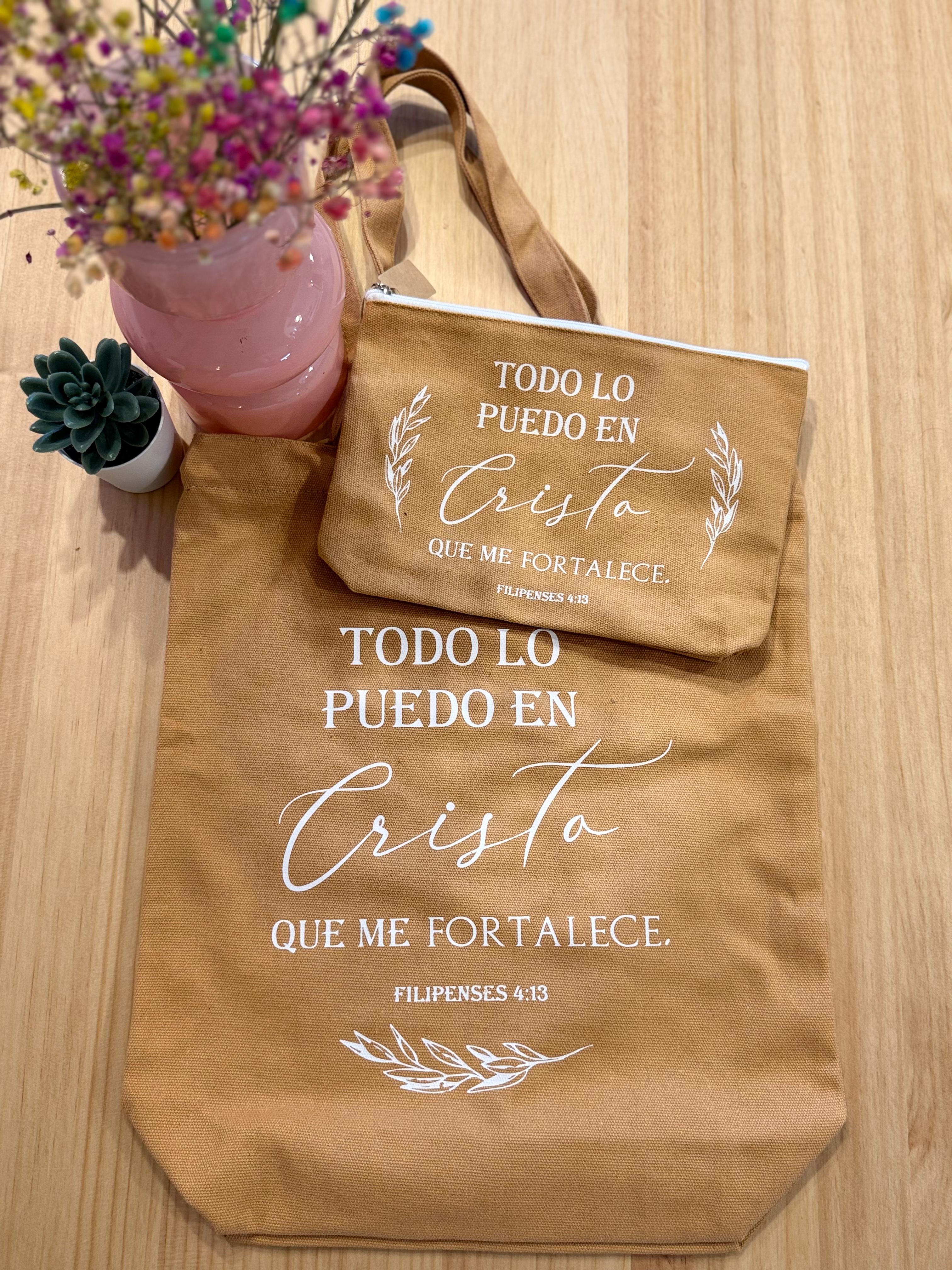 SET DE BOLSO CON CARTUCHERA