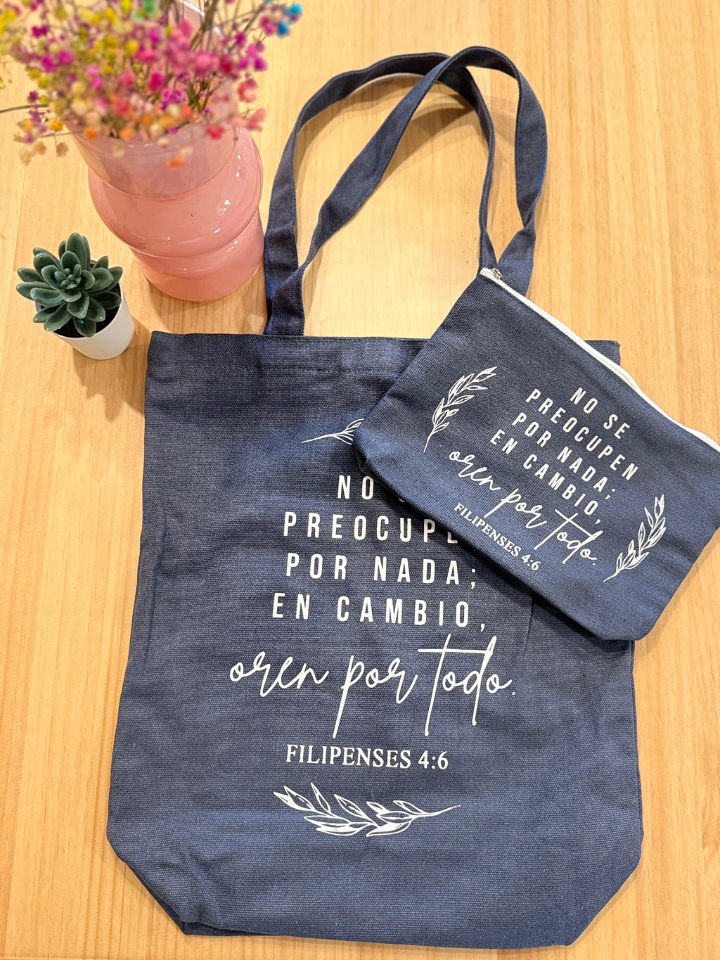 SET DE BOLSO CON CARTUCHERA