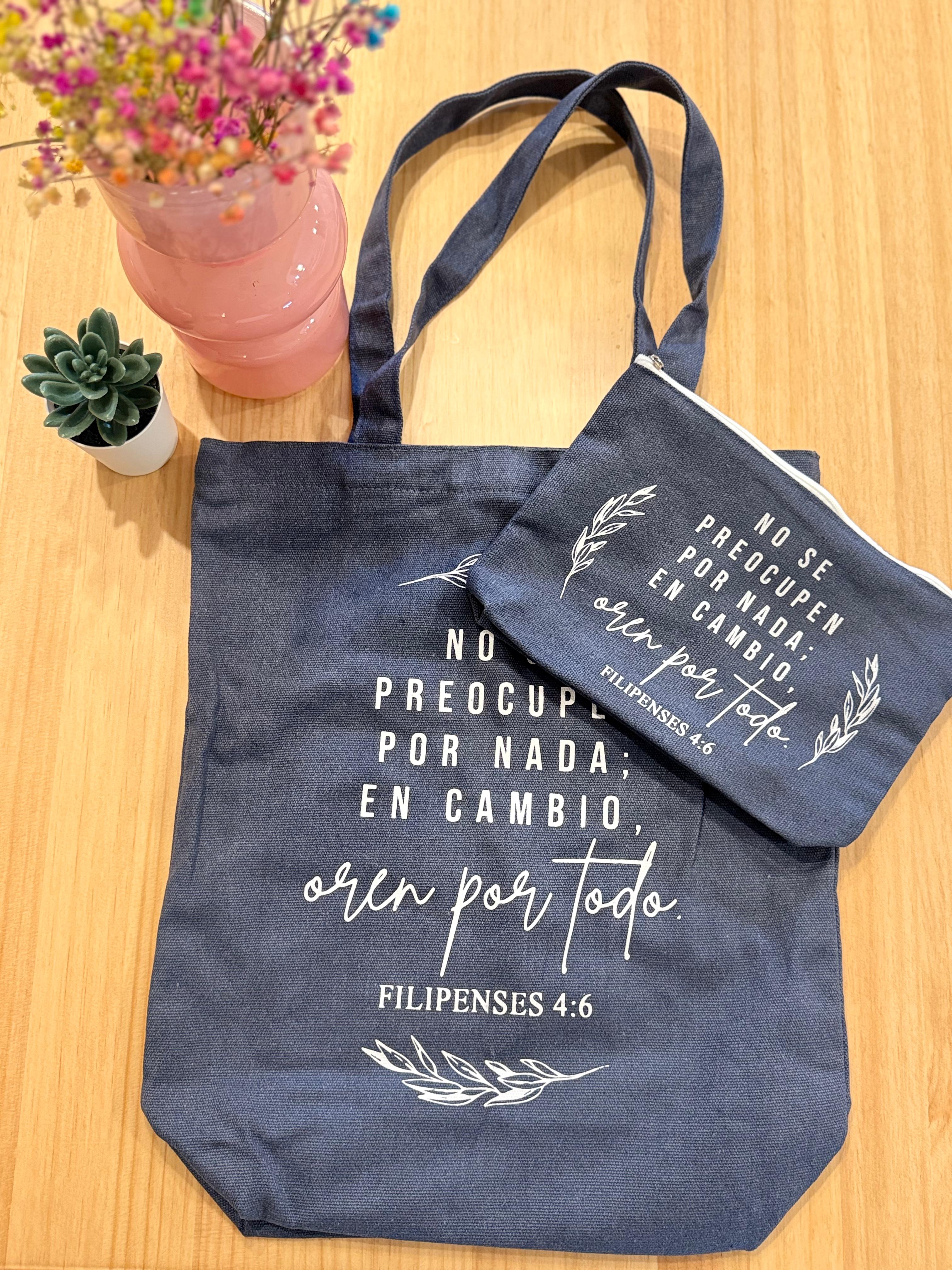 SET DE BOLSO CON CARTUCHERA