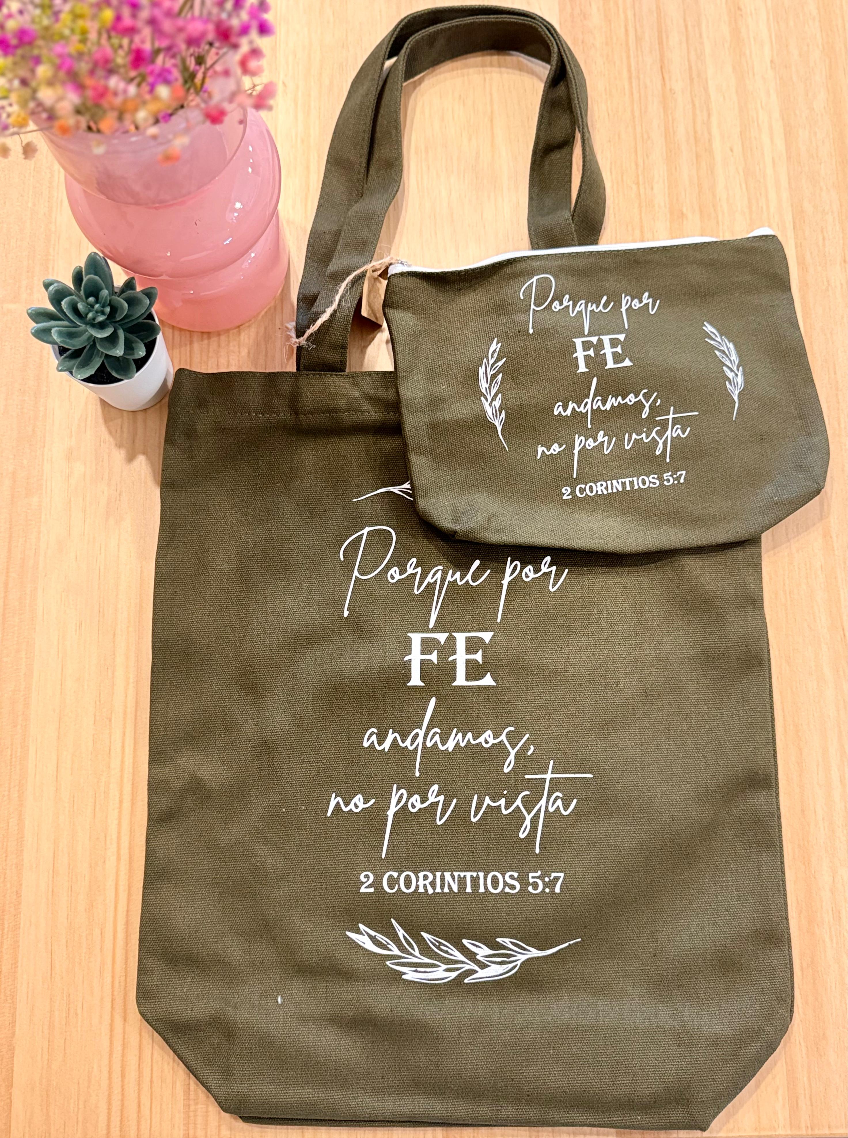 SET DE BOLSO CON CARTUCHERA