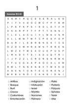 SOPA DE LETRAS DE LA BIBLIA: TOMO 1