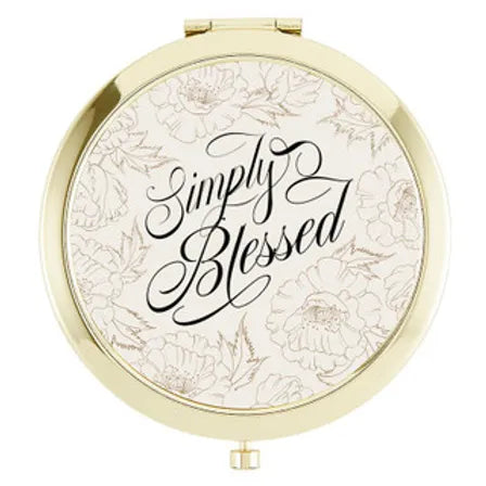 ESPEJO COMPACTO: SIMPLY BLESSED