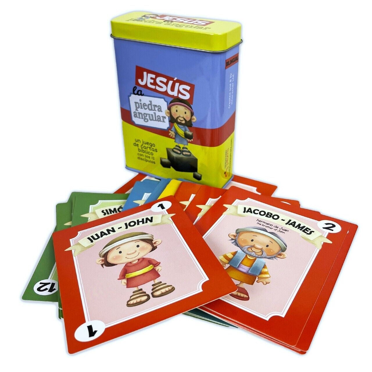 JUEGO DE CARTAS: JESÚS LA PIEDRA ANGULAR