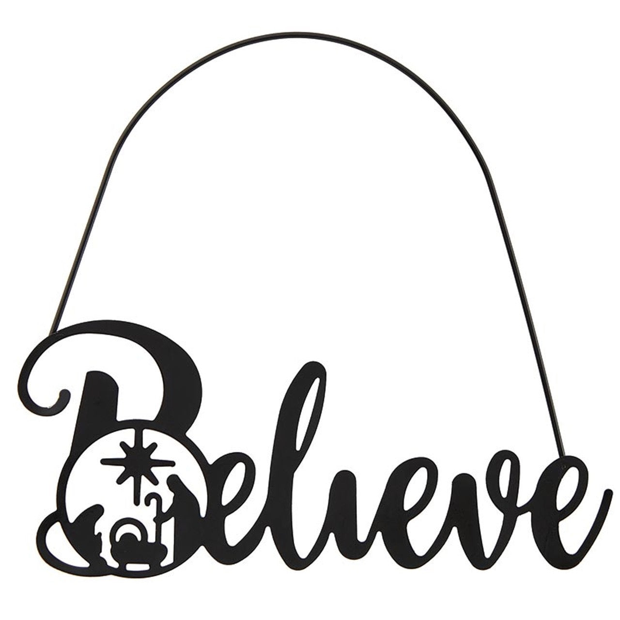ORNAMENTO DE NAVIDAD: BELIEVE
