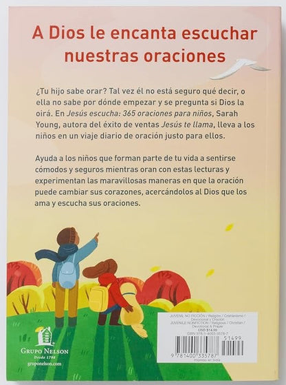 JESÚS ESCUCHA: 365 ORACIONES PARA NIÑOS