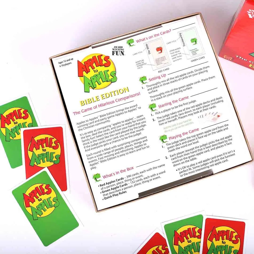 APPLES TO APPLE: BIBLE EDITION