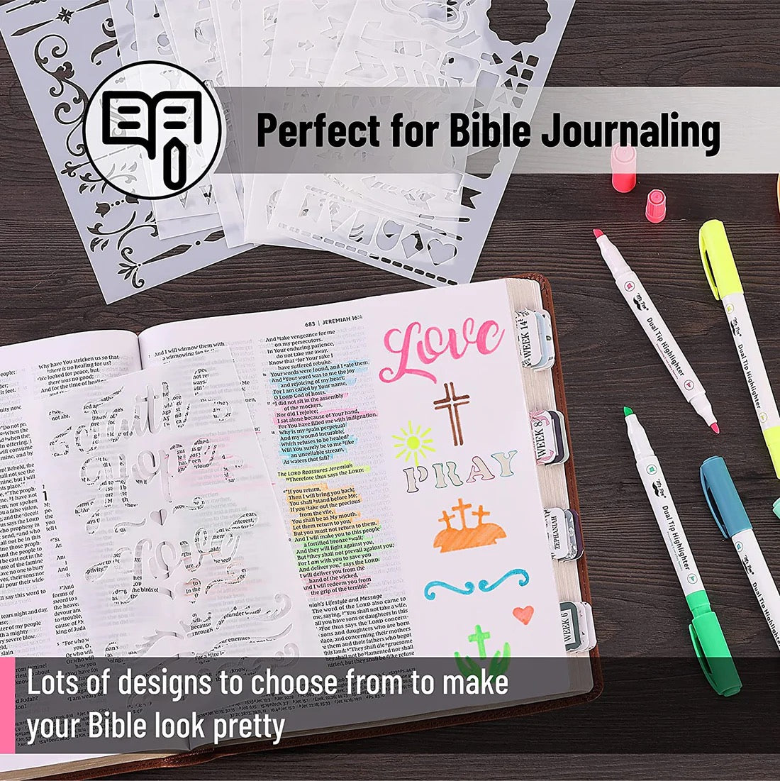 MR PEN: PLANTILLAS PARA TU JOURNALING BIBLE
